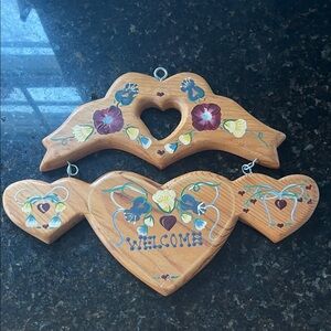 Cottagecore Wooden Welcome Home Sign